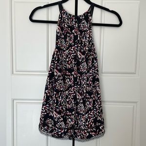 White House Black Market sleeveless tiered top, size XS